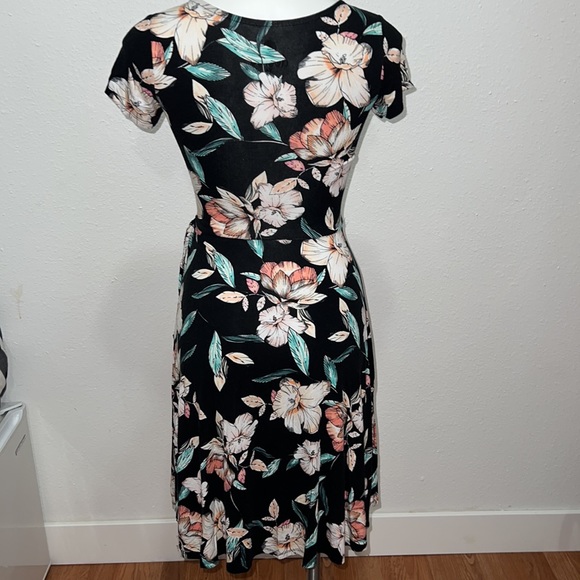 Decree Floral Wrap Dress Sz XS - Picture 4 of 5